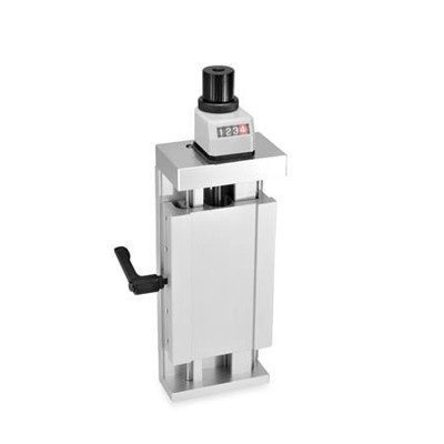 900-80-220-100-DR-2 Verstellschlitten, Aluminium 900-80-220-100-DR-2 Verstellschlitten, Aluminium von Ganter Norm