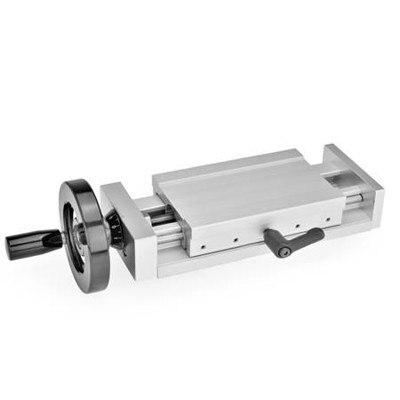 900-80-220-100-H-2 Verstellschlitten, Aluminium von Ganter Norm
