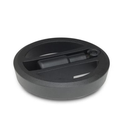 924.3-160-K14-R-SW Umleggriff-Handräder, Griff arretiert von Ganter Norm