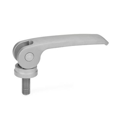 927.7-82-M8-30-B Edelstahl-Exzenterspanner mit Schraube von Ganter Norm
