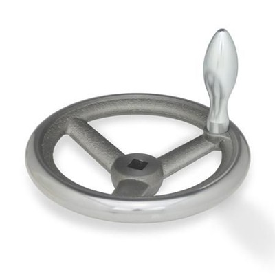 950-GG-160-V12-F Handräder, Aluminium, Gusseisen von Ganter Norm