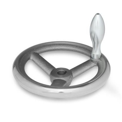 950-GG-400-K32-F Handräder, Aluminium, Gusseisen von Ganter Norm