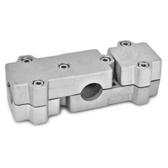 Ganter Norm® - 195-B40-60-2-BL Winkel-Klemmverbinder, Aluminium von Ganter Norm