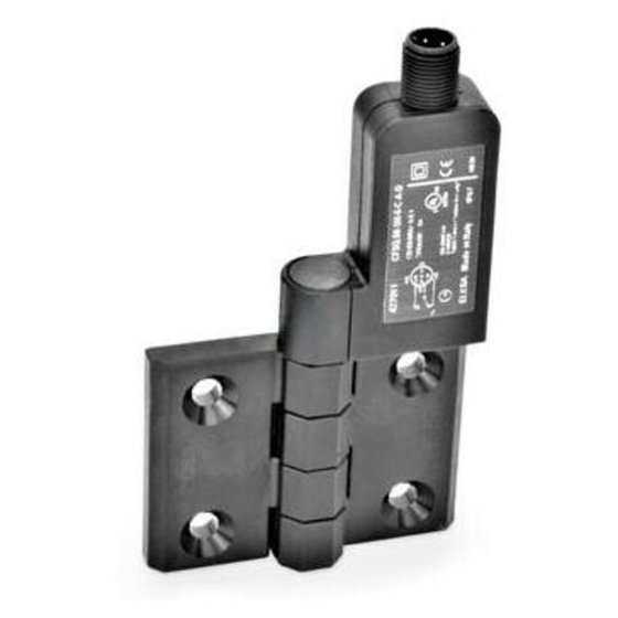 Ganter Norm® - 239.4-70-53-SR-AS Schaltscharniere mit Anschlussstecker von Ganter Norm