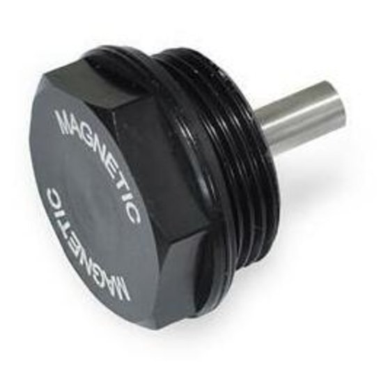Ganter Norm® - 738-50-M42X1,5-ES Magnetstopfen, Aluminium, NBR-Dichtung, beständig bis 100 °C, schwarz eloxiert von Ganter Norm