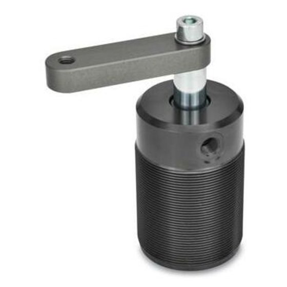 Ganter Norm® - 876-50-20-R-B Schwenkspanner, mit Einschraubgewinde von Ganter Norm