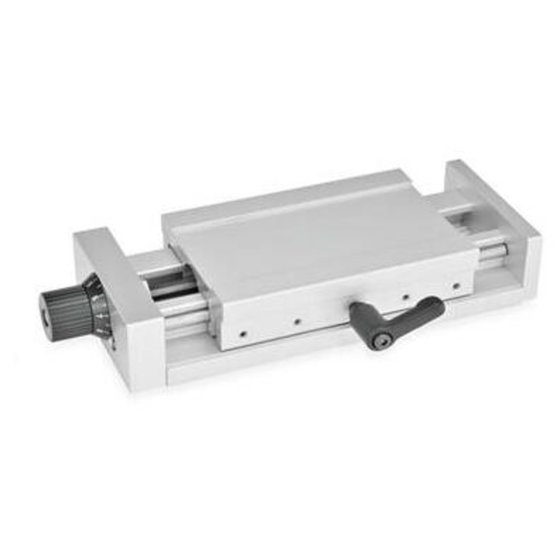 Ganter Norm® - 900-120-235-75-D-2 Verstellschlitten, Aluminium von Ganter Norm