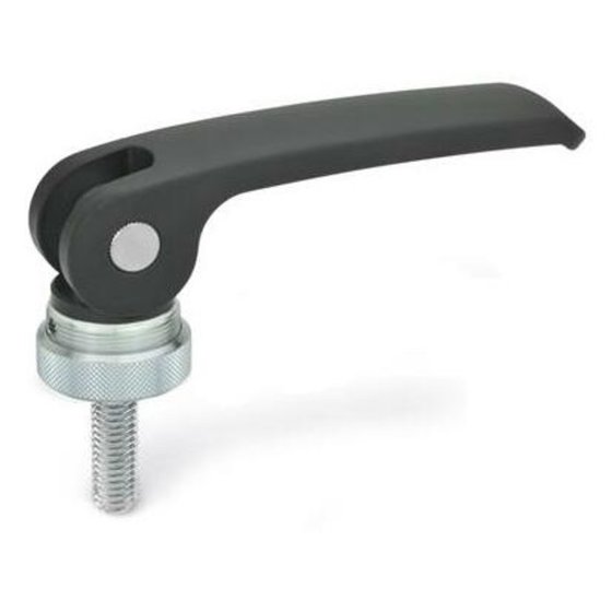 Ganter Norm® - 927-101-M10-40-A-B Exzenterspanner mit Schraube, Hebel Zink-Druckguss von Ganter Norm