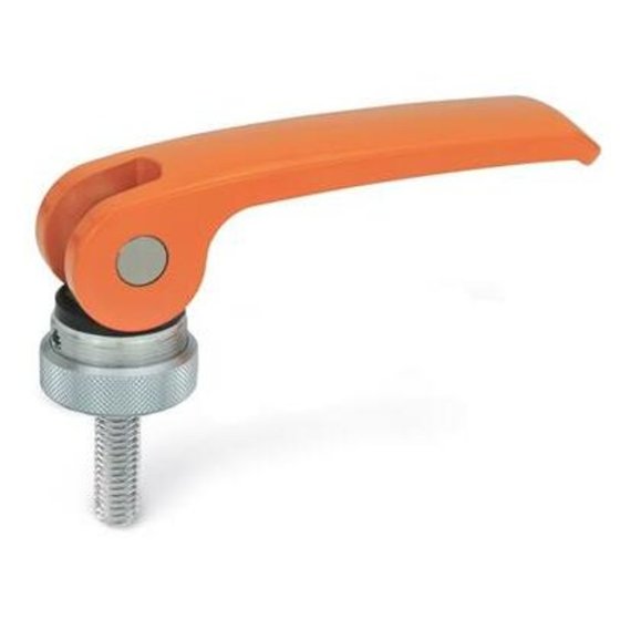 Ganter Norm® - 927-101-M10-40-A-O Exzenterspanner mit Schraube, Hebel Zink-Druckguss von Ganter Norm