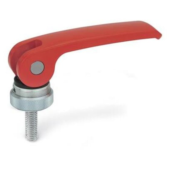 Ganter Norm® - 927-63-M5-40-A-R Exzenterspanner mit Schraube, Hebel Zink-Druckguss von Ganter Norm