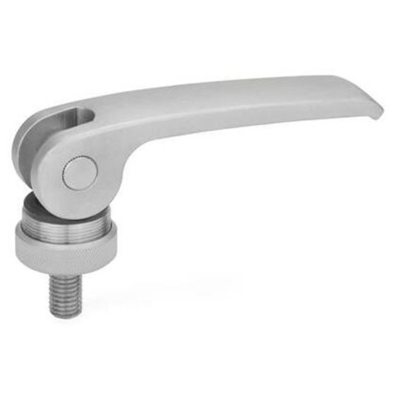 Ganter Norm® - 927.5-82-M8-20-A Exzenterspanner mit Schraube, Hebel Edelstahl von Ganter Norm