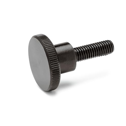 Ganter Normelemente, Hohe Rändelschrauben - DIN 464-M2-10, Gewinde M2, Gewindelänge: 10mm, Stahl brüniert, 5 Stück Ganter Normelemente, Hohe Rändelschrauben - DIN 464-M2-10, Gewinde M2, Gewindelänge: 10mm, Stahl brüniert, 5 Stück von Ganter Normelemente