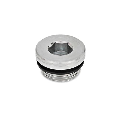 Ganter Normelemente GN 749-M27X2-A 749-M27X2-A-Verschlussschrauben, Silber, Feingewinde d1: M27x2, 5 Stück Ganter Normelemente GN 749-M27X2-A 749-M27X2-A-Verschlussschrauben, Silber, Feingewinde d1: M27x2, 5 Stück von Ganter Normelemente