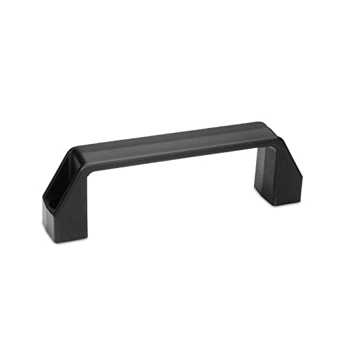Ganter Normelemente | 1 Stück | Bügelgriffe - GN 528-PP-179-8,5-SW | Kunststoff Polypropylen | Bohrungsabstand: 179 mm von Ganter Normelemente
