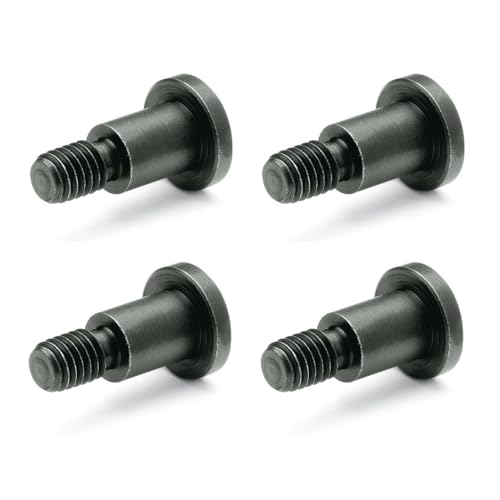 Ganter Normelemente | Bundschrauben, Innensechskantschraube | 4 Stück | Bund 10x12mm | Stahl | GN 732.1-M8-10-12-ST von Ganter Normelemente