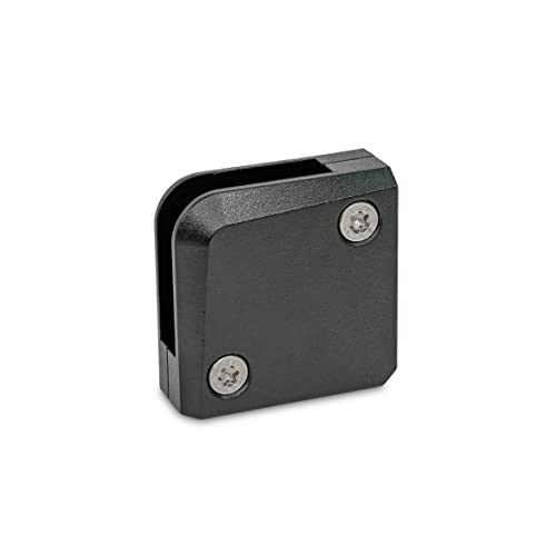 Ganter Normelemente | Eckhalter Flächenelement | Klemmhalter | GN 939-ZD-60-6-E-SW | Zink Druckguss | Klemmbereich: 6 mm von Ganter Normelemente
