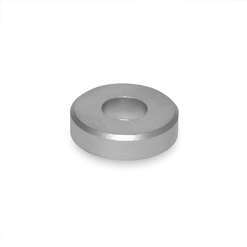 Ganter Normelemente | Edelstahl - Unterlegscheiben - GN 6341-NI-8-20-A-MT | Edelstahl | Mit zylindrischer Bohrung | 5 Stück von Ganter Normelemente