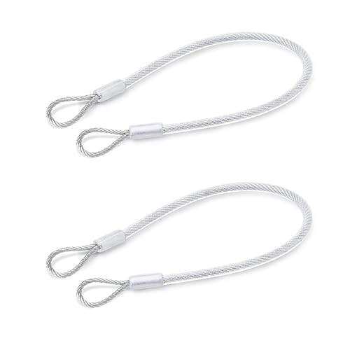Ganter Normelemente GN 111.2-500-D-TR Edelstahl Halteseil | 2 Stück, Silber, Länge: 500 mm Ganter Normelemente GN 111.2-500-D-TR Edelstahl Halteseil | 2 Stück, Silber, Länge: 500 mm von Ganter Normelemente