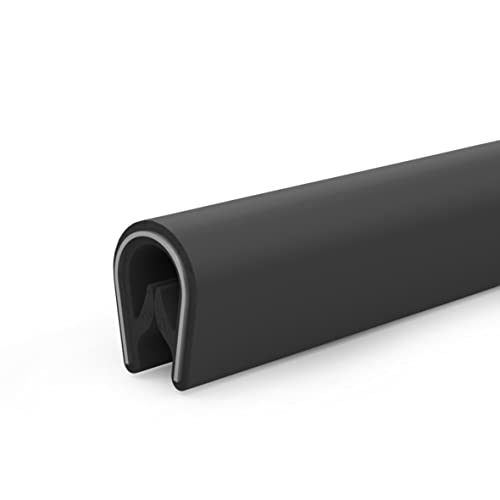 Ganter Normelemente GN 2184-14-SW-20 Kantenschutz-Profil, schwarz, Höhe: 14mm von Ganter Normelemente