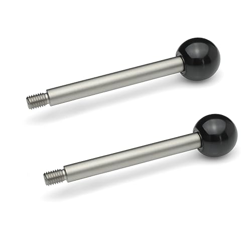 Ganter Normelemente | Griffstangen - GN 310-8-100-A-NI | Griffdurchmesser: 8mm | Edelstahl | 2 Stück von Ganter Normelemente