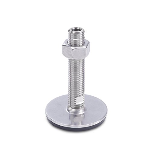 Ganter Normelemente GN 41-40-M16-150-D3-UK 41-40-M16-150-D3-UK-Edelstahl Stellfüße | Gummi aufvulkanisiert, Silber, Gewinde d2: M16X150 Ganter Normelemente GN 41-40-M16-150-D3-UK 41-40-M16-150-D3-UK-Edelstahl Stellfüße | Gummi aufvulkanisiert, Silber, Gewinde d2: M16X150 von Ganter Normelemente