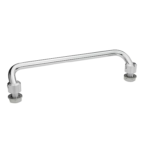 BESSEY GN 425.2-ST-10-100-CR Klappgriff Stahl, Silber, Länge: 100mm von Ganter Normelemente