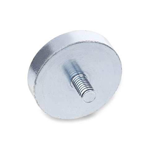 Ganter Normelemente | Haltemagnete mit Außengewinde - GN 50.3-ND-32-M6 | Neodym, Eisen, Bor | 1 Stück Ganter Normelemente | Haltemagnete mit Außengewinde - GN 50.3-ND-32-M6 | Neodym, Eisen, Bor | 1 Stück von Ganter Normelemente