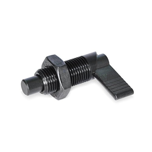 Ganter Normelemente GN 612-5-M10-AK 612-5-M10-AK-Rastriegel, brüniert, Gewinde d2: M10 von Ganter Normelemente