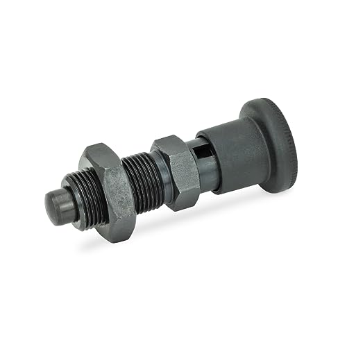 Ganter Normelemente | Rastbolzen - GN 817-12-15-CK | Mit Rastsperre | Stahl brüniert | Raststift gehärtet| 1 Stück von Ganter Normelemente