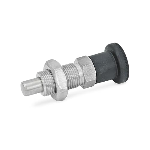 Ganter Normelemente | Edelstahl-Rastbolzen - GN 817-8-12-BK-NI | Ohne Rastsperre | Edelstahl | Raststift chemisch vernickelt| 1 Stück Ganter Normelemente | Edelstahl-Rastbolzen - GN 817-8-12-BK-NI | Ohne Rastsperre | Edelstahl | Raststift chemisch vernickelt| 1 Stück von Ganter Normelemente