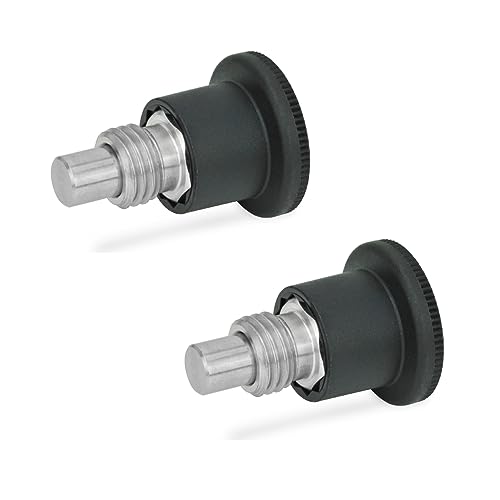 Durchmesser d1: 13mm; Gewinde d2: M5 3 St/ück silber Ganter Normelemente GN 50.3-ND-13-M5 3-ND-13-M5-Haltemagnete mit Au/ßengewinde