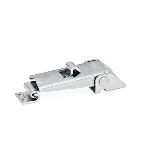Ganter Normelemente GN 717-8-M12X1,5-CK-NI Edelstahl-Rastbolzen silber 2 St/ück