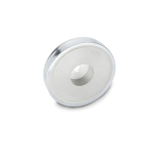 Ganter Normelemente | Haltemagnete mit Bohrung - GN 50.4-ND-40 | Magnetwerkstoff Neodym | 1 Stück Ganter Normelemente | Haltemagnete mit Bohrung - GN 50.4-ND-40 | Magnetwerkstoff Neodym | 1 Stück von Ganter Normelemente