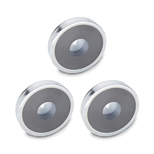 Ganter Normelemente | Haltemagnete mit Bohrung - GN 50.4-HF-40 | Magnetwerkstoff Hartferrit | 3 Stück Ganter Normelemente | Haltemagnete mit Bohrung - GN 50.4-HF-40 | Magnetwerkstoff Hartferrit | 3 Stück von Ganter Normelemente