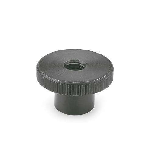 Ganter Normelemente | Hohe Rändelmutter - DIN 466-M6 | Stahl brüniert | 15 Stück Ganter Normelemente | Hohe Rändelmutter - DIN 466-M6 | Stahl brüniert | 15 Stück von Ganter Normelemente
