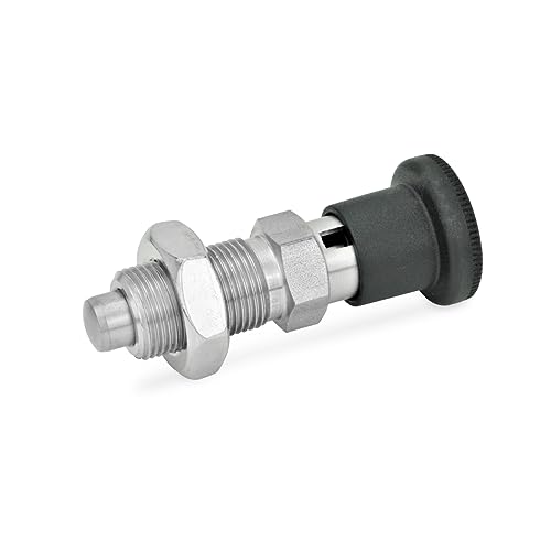 Ganter Normelemente | Rastbolzen - GN 817-10-12-CK-NI | Mit Rastsperre | Edelstahl | Raststift chemisch vernickelt| 1 Stück Ganter Normelemente | Rastbolzen - GN 817-10-12-CK-NI | Mit Rastsperre | Edelstahl | Raststift chemisch vernickelt| 1 Stück von Ganter Normelemente
