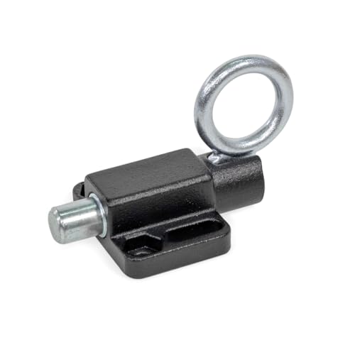 Ganter Normelemente | Rastbolzen mit Zugring | zum Anschrauben | mit Rastsperre | GN 722.6-10-20-C-SW | schwarz | Bolzen ⌀10mm Ganter Normelemente | Rastbolzen mit Zugring | zum Anschrauben | mit Rastsperre | GN 722.6-10-20-C-SW | schwarz | Bolzen ⌀10mm von Ganter Normelemente