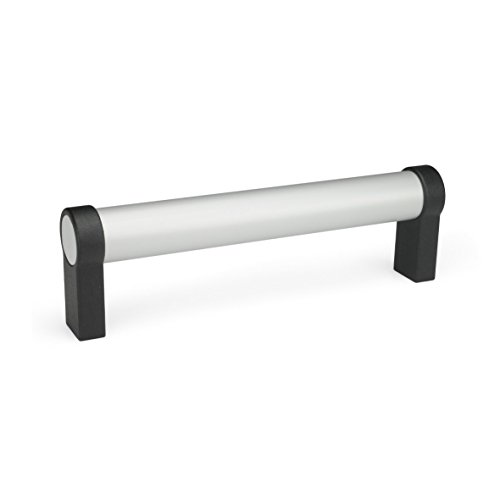 Ganter Normelemente | Rohrgriffe - GN 333.1-28-200-A-EL | Durchmesser: 28mm | Form A | Aluminium eloxiert naturfarben | 1 Stück von Ganter Normelemente