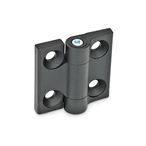 Ganter Normelemente | Scharniere | einstellbare Friktion | einstellbares Drehmoment | Reibungswiderstand | GN 437-ZD-40-40-A-SW | Zink-Druckguss | 40x40mm Ganter Normelemente | Scharniere | einstellbare Friktion | einstellbares Drehmoment | Reibungswiderstand | GN 437-ZD-40-40-A-SW | Zink-Druckguss | 40x40mm von Ganter Normelemente