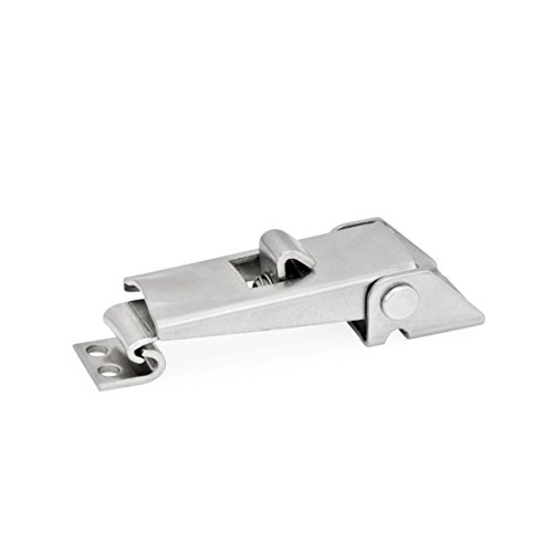 Ganter Normelemente | Spannverschlüsse - GN 831-100-S-NI-1 | Mit Sicherung | Edelstahl | 1 Stück von Ganter Normelemente