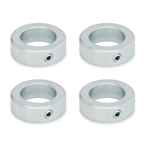 Ganter Normelemente | Stellringe, Stahl verzinkt | 4 Stück | Gewindestift mit Innensechskant DIN 914| Bohrung 5mm | GN 705-5-E-ZB Ganter Normelemente | Stellringe, Stahl verzinkt | 4 Stück | Gewindestift mit Innensechskant DIN 914| Bohrung 5mm | GN 705-5-E-ZB von Ganter Normelemente