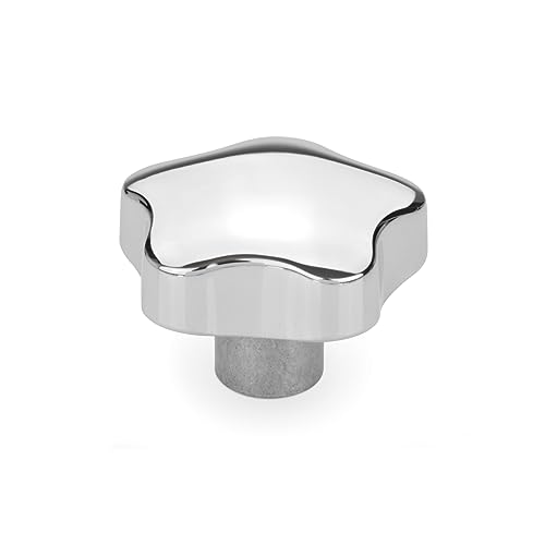 Ganter Normelemente Sterngriff, Griffmutter, GN 5336-40-M8-E-PL, Aluminium poliert, Griff 40mm, Gewinde M8 Ganter Normelemente Sterngriff, Griffmutter, GN 5336-40-M8-E-PL, Aluminium poliert, Griff 40mm, Gewinde M8 von Ganter Normelemente