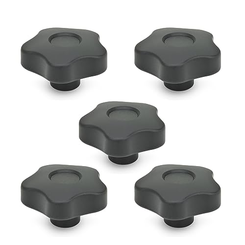 Ganter Normelemente | Sterngriff | Griffmutter | GN 5337.2-25-M5-E | 5 Stück | Kunststoff | mit Messing Buchse | Griff 25mm | Gewinde M5 Ganter Normelemente | Sterngriff | Griffmutter | GN 5337.2-25-M5-E | 5 Stück | Kunststoff | mit Messing Buchse | Griff 25mm | Gewinde M5 von Ganter Normelemente