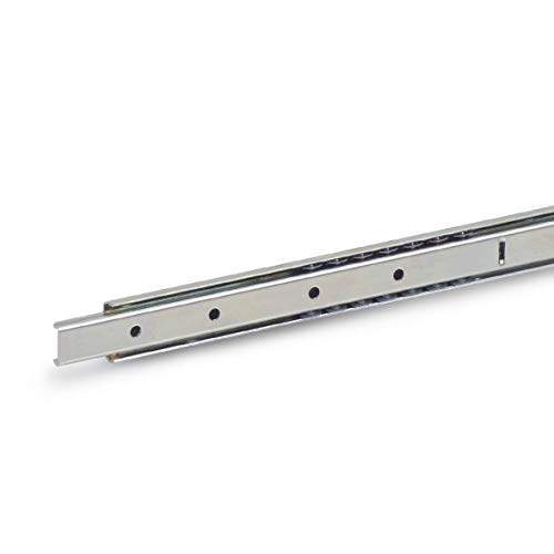 Ganter Normelemente | Teleskopschienen mit Teilauszug - GN 1400-500-A-1-ZB | Länge: 500mm | 1 Paar von Ganter Normelemente