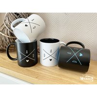 Becher Papa | Dad Tasse Lasergravur Brster Vatertag Weihnachtsgeschenk Geschenk Für Nikolausgeschenk von Ganznachwunsch