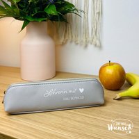 Federmappe | Geschenk Für Lehrer Oder Lehrerin Einschulung Abschied Federmäppchen Etui Studium Referendariat von Ganznachwunsch