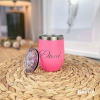Thermo Kaffeebecher Personalisiert | Edelstahlbecher Mit Gravur To Go Becher Namen Geschenkidee Für Männer & Frauen von Ganznachwunsch