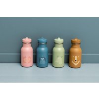 Trixie Edelstahl Trinkflasche Kinder | Personalisierte Flasche Mit Gravur Namen Für Kindergarten & Schule 350Ml von Ganznachwunsch