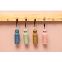 Trixie Edelstahl Trinkflasche Kinder | Tiermotiv Personalisiert Mit Gravur 2 Schriftarten Nachhaltige Namen 500Ml von Ganznachwunsch