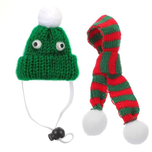 Gaodercha Haustier Weihnachten Hut Schal Set Winter Warm Haustier Hund gestrickt Schal Warm Hund gestrickt Hut Grün Hunds Katze Kostüm Zubehör Einstellbare Print Schals und Huts für Haustiere Gaodercha Haustier Weihnachten Hut Schal Set Winter Warm Haustier Hund gestrickt Schal Warm Hund gestrickt Hut Grün Hunds Katze Kostüm Zubehör Einstellbare Print Schals und Huts für Haustiere von Gaodercha